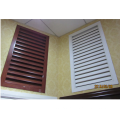 Powder coated simple design aluminum window louver frames